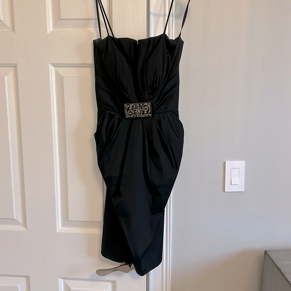 Black cocktail dress